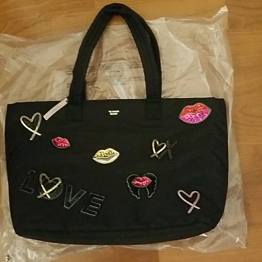 Victoria's Runway weekender Secret bag.